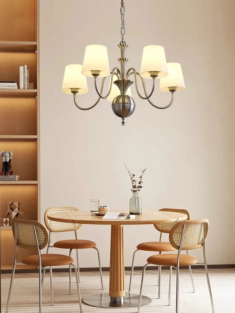 lustre rétro français style bauhaus pour décoration élégante