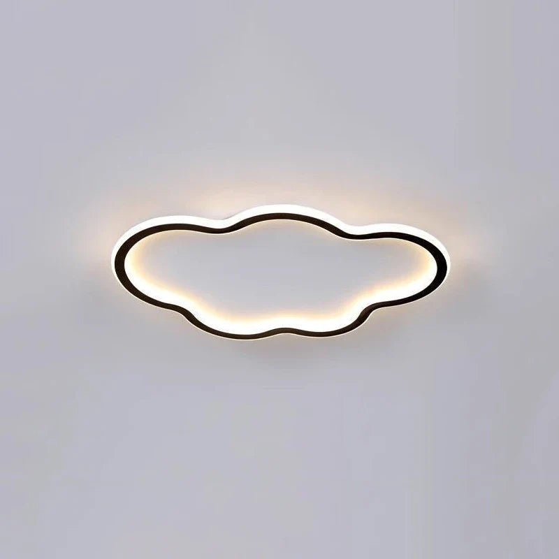 lampe led moderne en forme de nuage pour décoration d'enfants