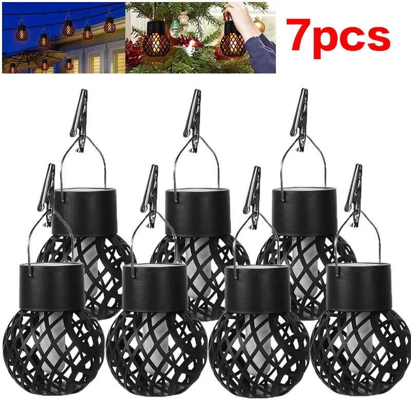 lampes solaires rétro pour éclairage extérieur et décoration jardin