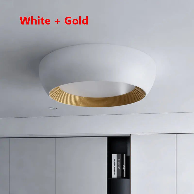 Plafonnier design style italien en métal Boxy