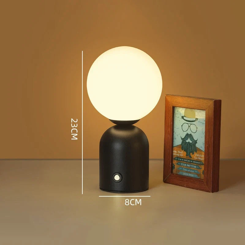 lampe de bureau led rechargeable pour éclairage décoration intérieure