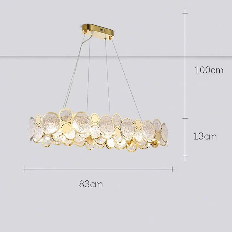lustre moderne led de luxe pour éclairage intérieur