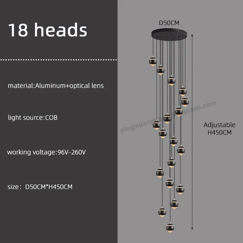 lustre à boules modèle 2022 luminaire suspendu design moderne