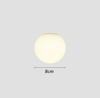 applique murale led en verre minimaliste pour intérieur