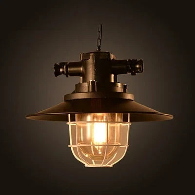 Suspension rétro de Style industriel lampe suspendue Vintage avec ampoule Led E27 dortoir salle à manger cuisine Bar