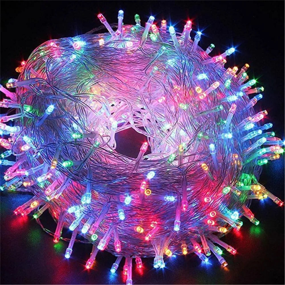 guirlande lumineuse led décorative pour sapin mariage intérieur extérieur