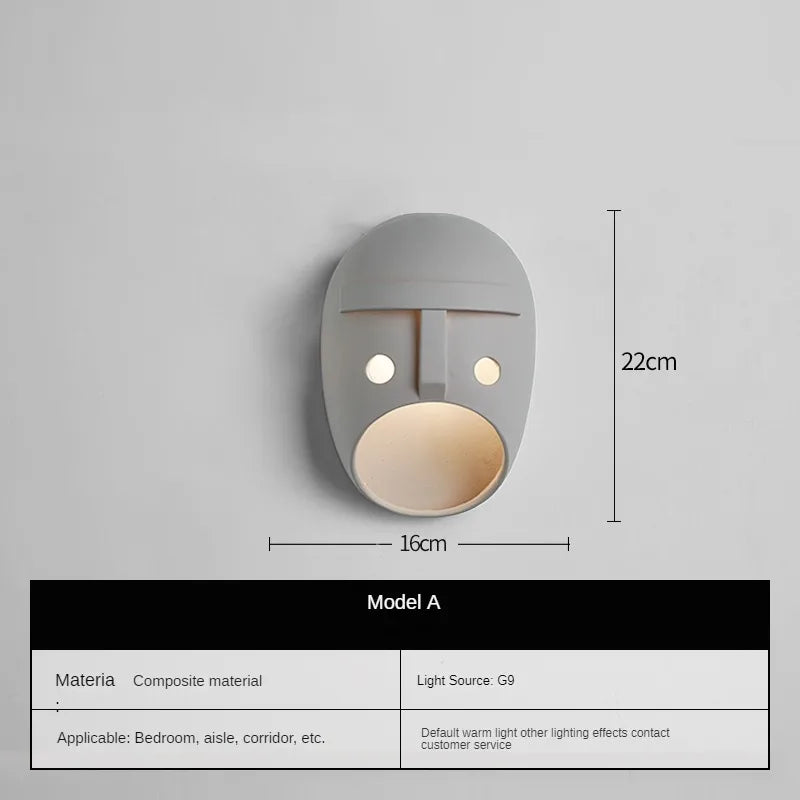 applique murale led créative et décorative pour divers espaces