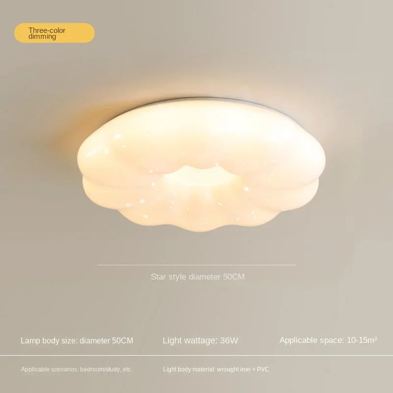 lustre créatif à pétales pour une ambiance chaleureuse et apaisante