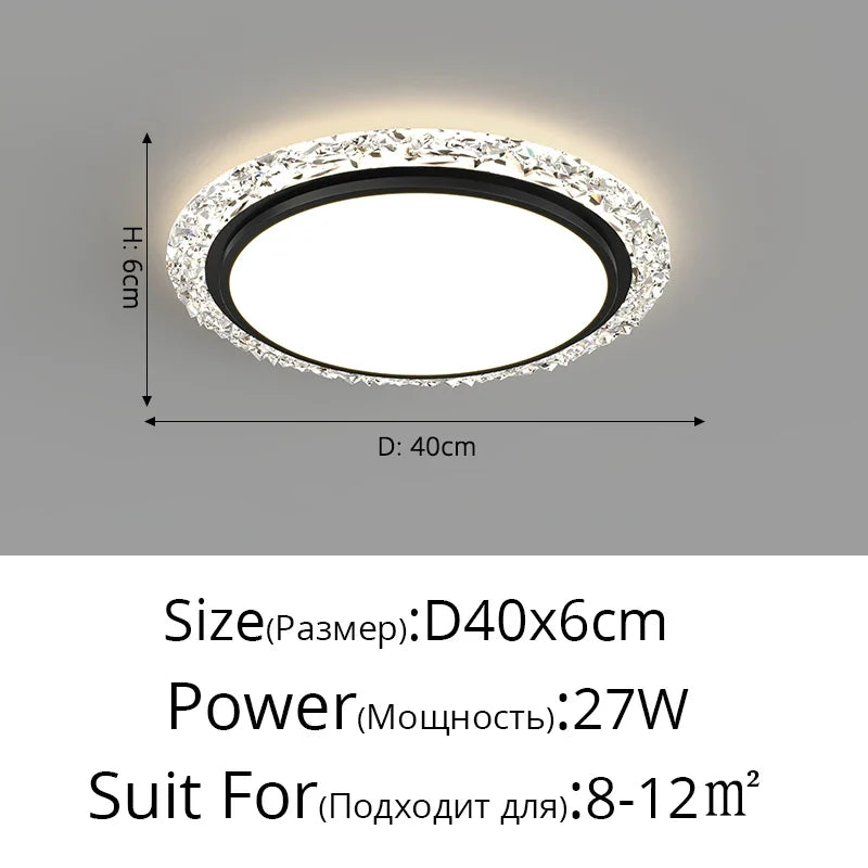 lustre moderne en cristal pour un éclairage élégant