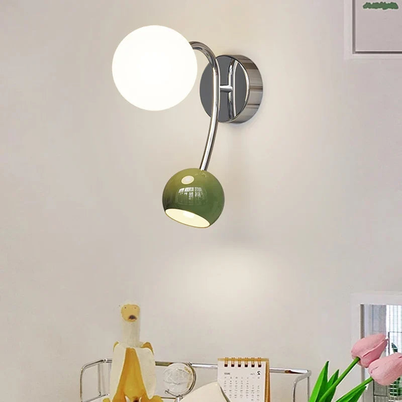 nouvelle applique murale ronde haut vers le bas