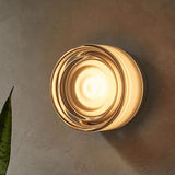 Applique murale LED moderne en gelée d'ambre