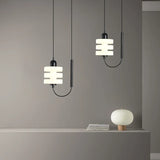 suspension design moderne led en verre câble réglable