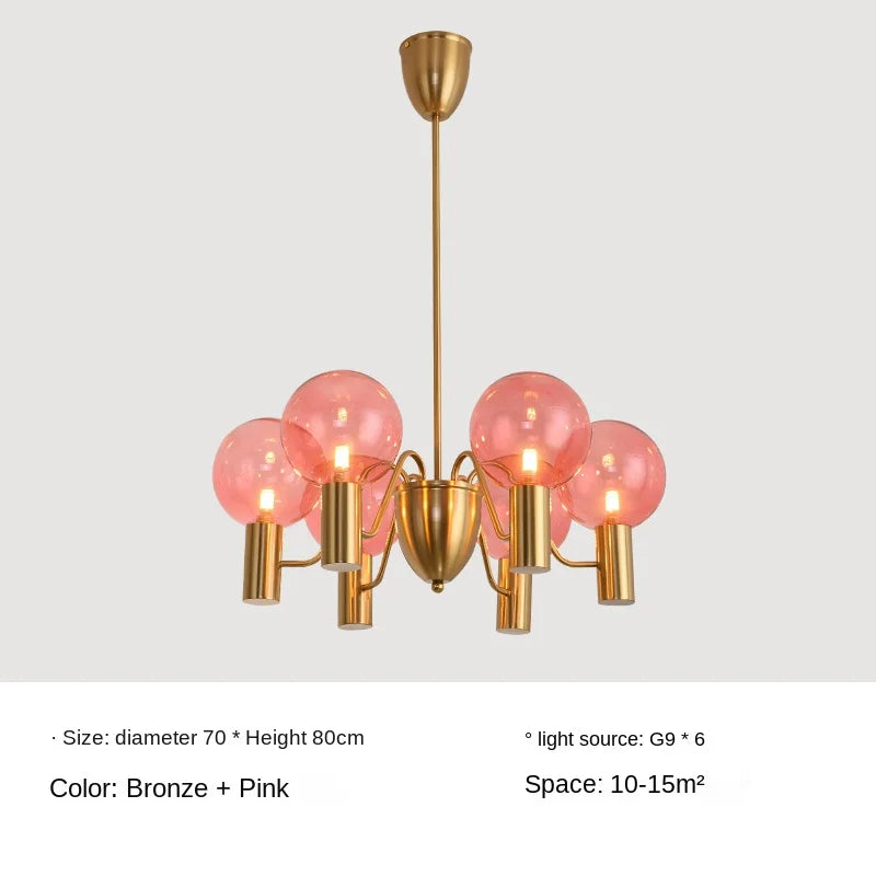 suspension design en verre pour intérieur moderne et luxueux
