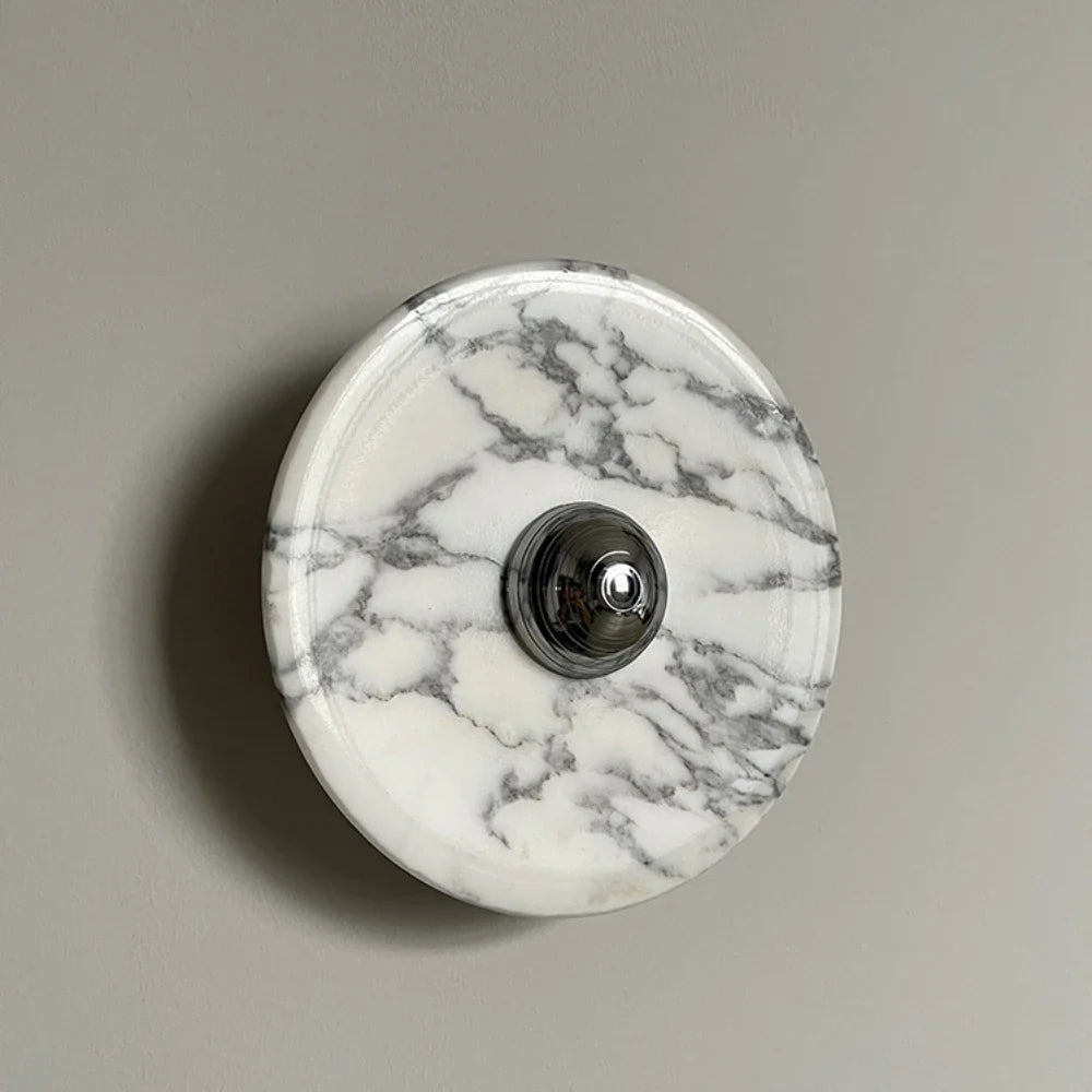 applique murale led en marbre pour décoration intérieure élégante