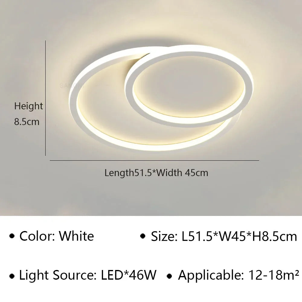 plafonnier led moderne pour décoration intérieure et éclairage élégant