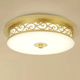 plafonniers led circulaires style rétro américain décoration moderne