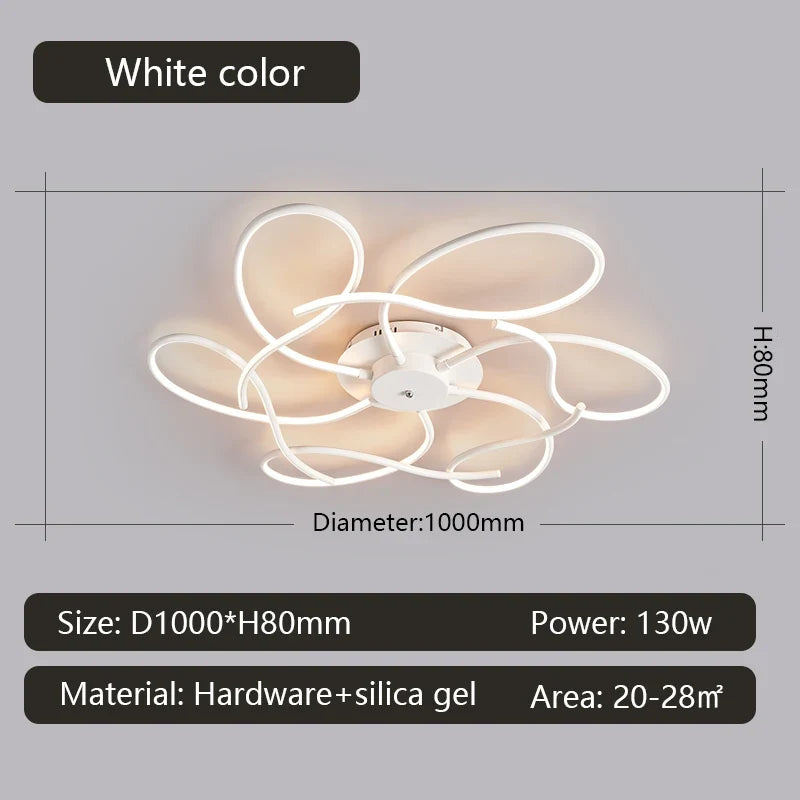 plafonnier moderne minimaliste design luminaire intérieur élégant