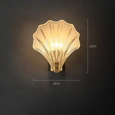 applique murale led en cristal doré à intensité variable