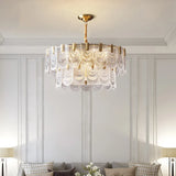 lustre en cristal élégant pour décoration intérieure raffinée
