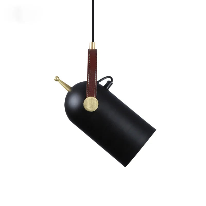 Suspension rotatives projecteurs modernes lampes suspendues en métal décor à la maison chambre salon salle à manger éclairage intérieur peinture en bois