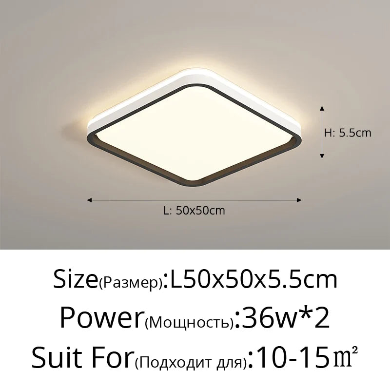 lustre led pour décoration intérieure avec lumières suspendues