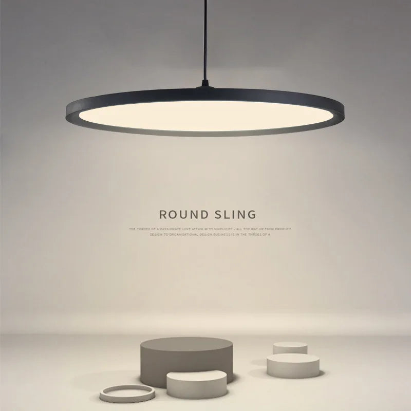 lustre moderne à led design nordique pour intérieur