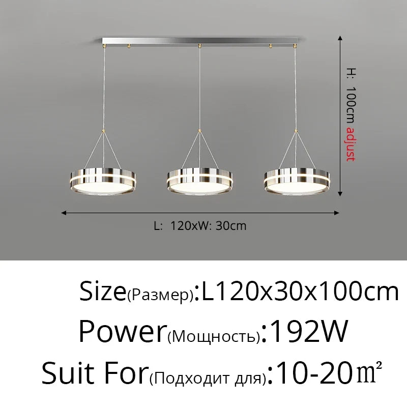 plafonnier led en fer forgé pour éclairage décoratif intérieur