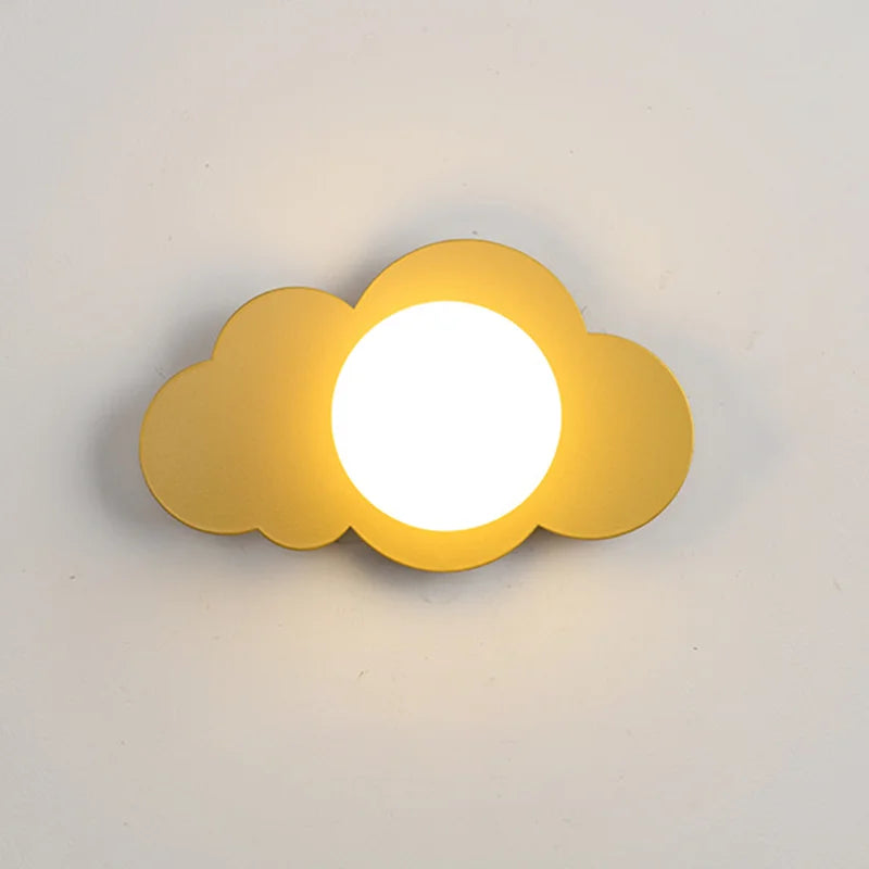 applique murale design moderne forme nuage pour intérieur élégant