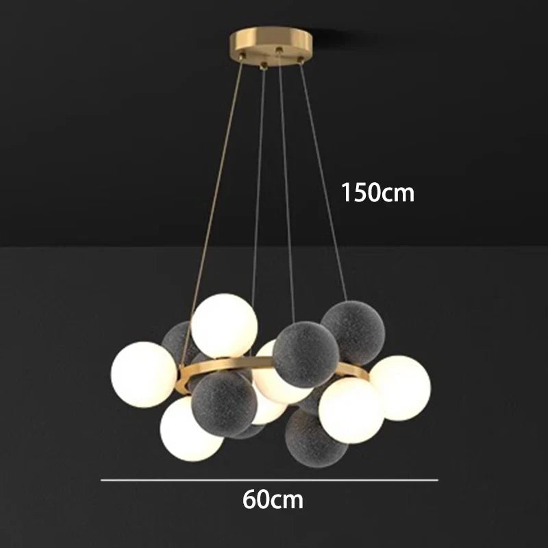 Lustre au design moderne pour décoration intérieure