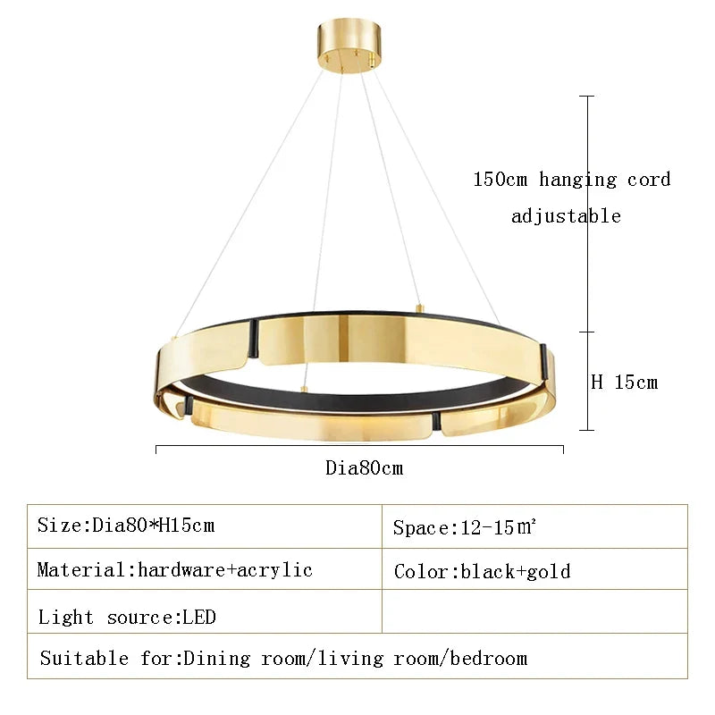 plafonnier led rond design moderne minimaliste luminaire