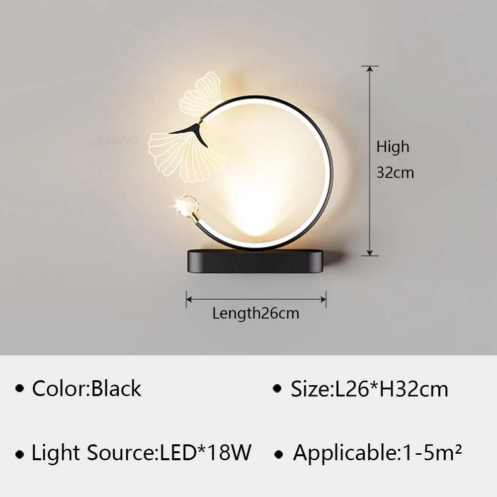 applique murale led moderne pour décoration intérieure élégante