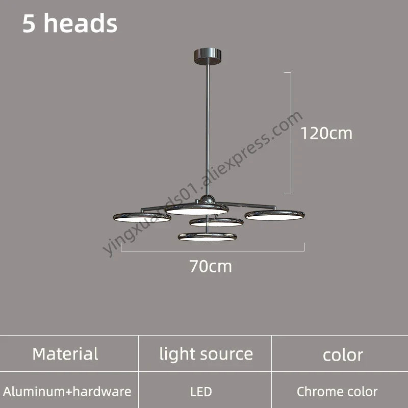 lustre moderne à suspension pour restaurant et salle à manger
