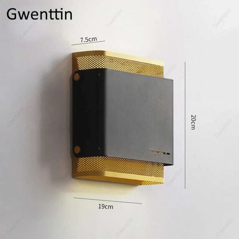 applique murale moderne nordique à led pour intérieur élégant
