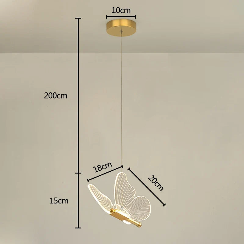 lustre led nordique décoration intérieure suspension