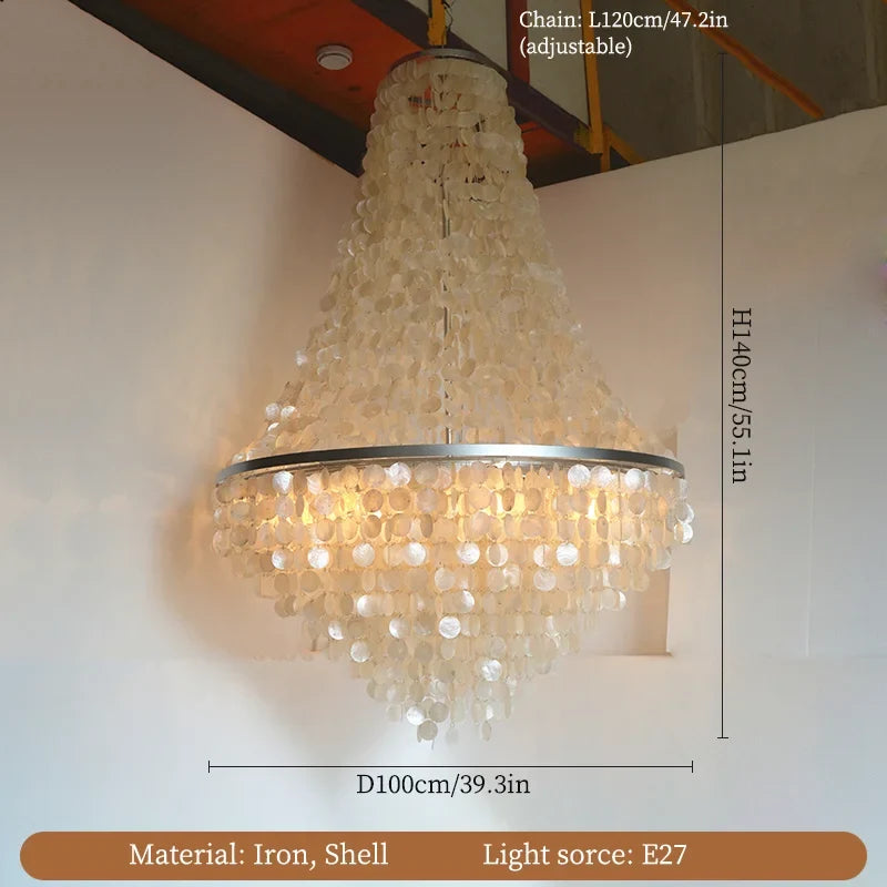 lustre moderne à LED pour décoration intérieure élégante