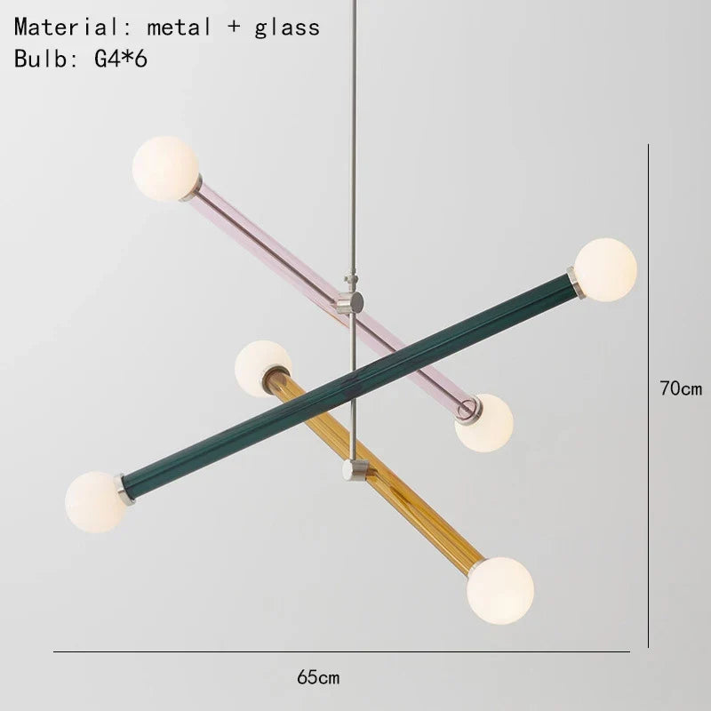 lustre design minimaliste art déco éclairage suspendu