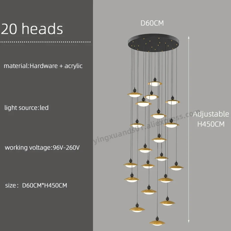 lustre design pour éclairage suspendu moderne 2023