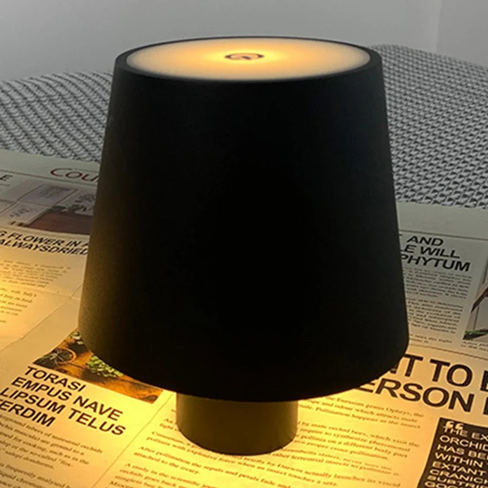 lampe bouteille vin table charge portable
