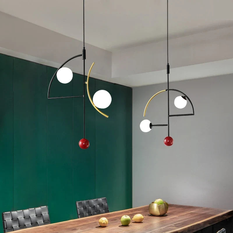 lustre postmoderne personnalisé pour décoration moderne intérieure