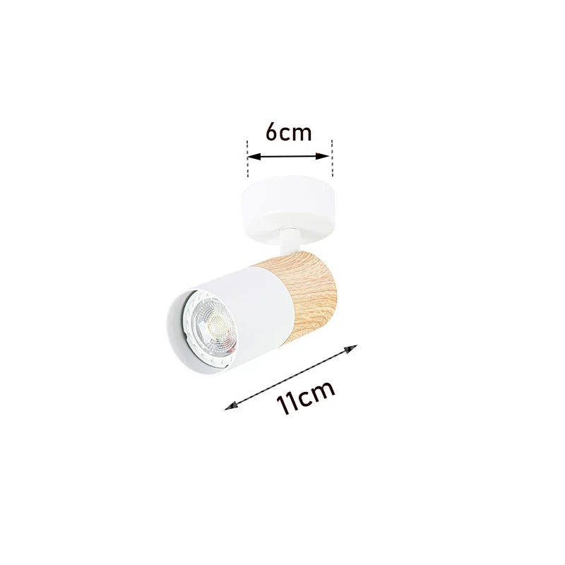 plafonnier sur rail avec éclairage led