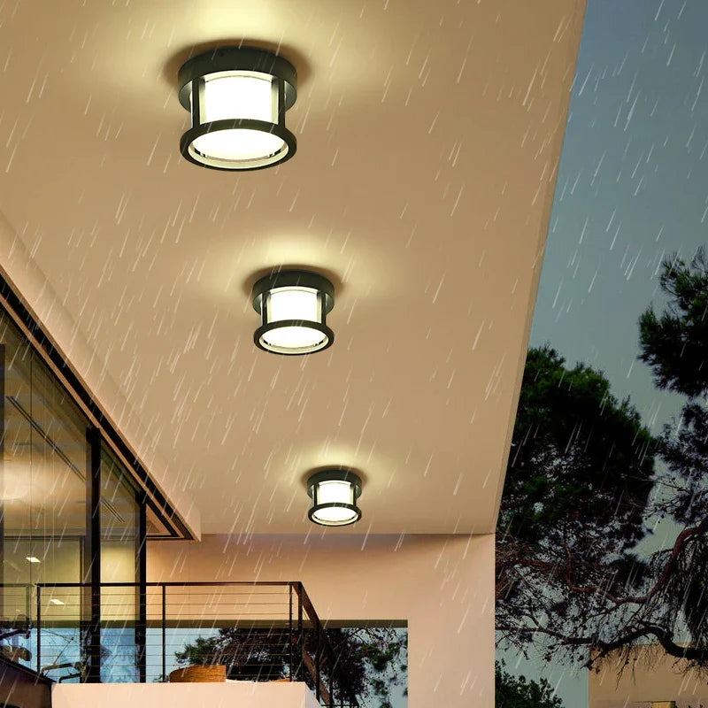 applique murale de jardin étanche à led durable pour extérieur