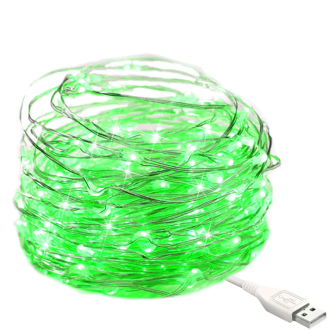 guirlande lumineuse led en fil de cuivre pour décorations festives