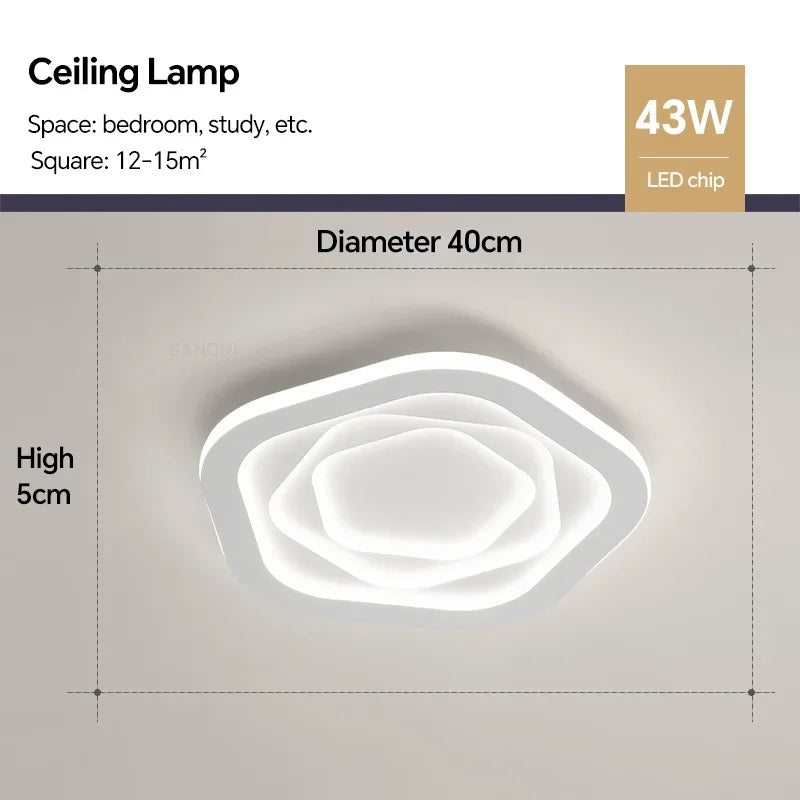 plafonnier led moderne pour décoration intérieure élégante et contemporaine