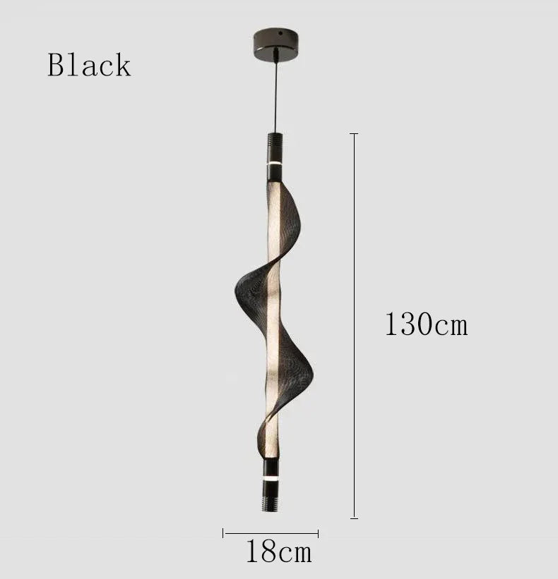 suspension italienne en acrylique design moderne et élégant