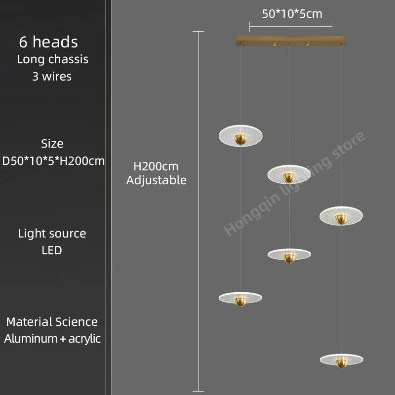 lustre moderne design pour éclairage intérieur contemporain