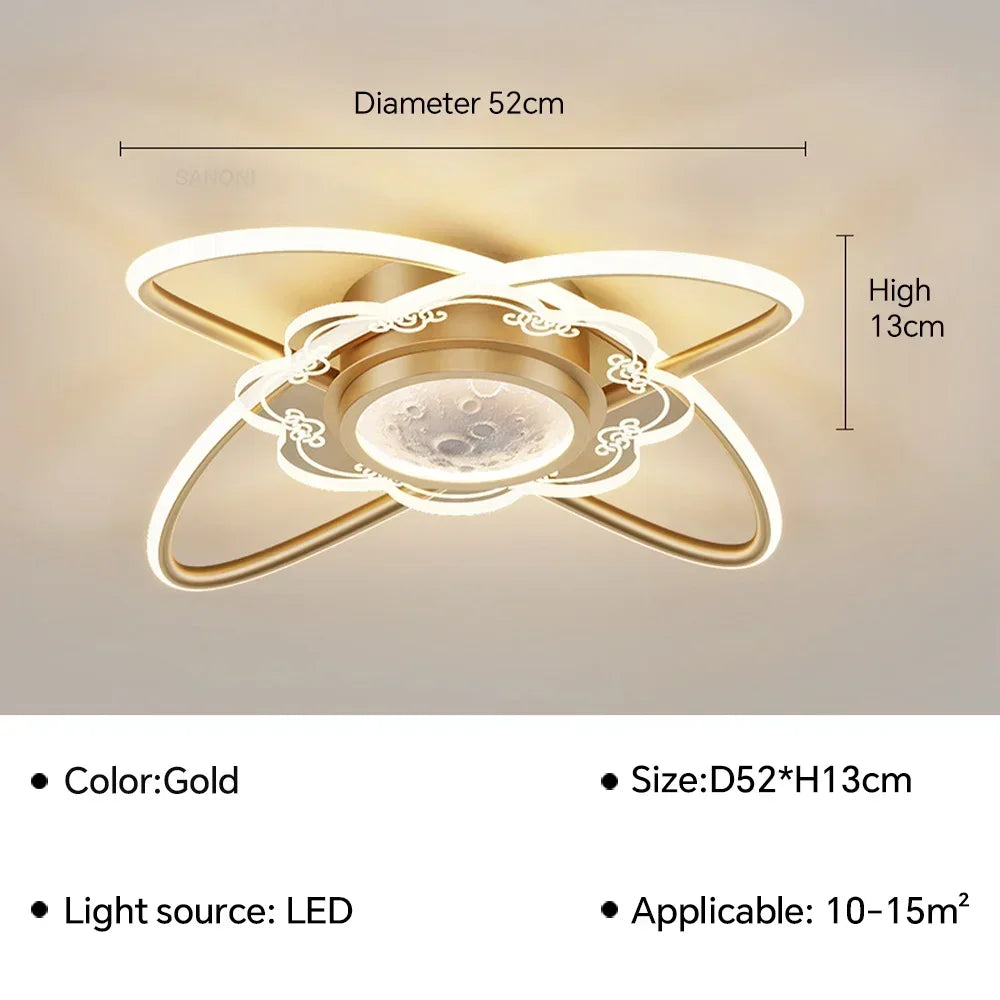 suspension moderne à led pour décoration intérieure élégante