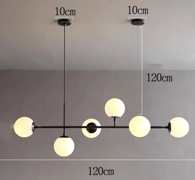 lustre led moderne pour éclairage intérieur suspendu