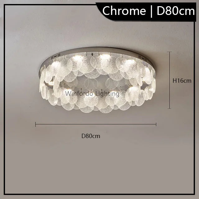lustre de luxe 	 en cristal éclairage postmoderne winfordo wf-xd001