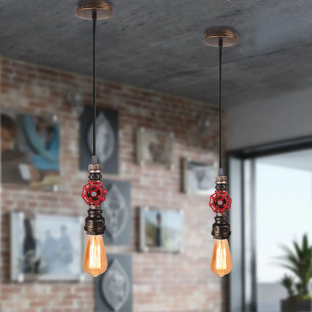 suspension rétro industrielle pour un éclairage vintage élégant