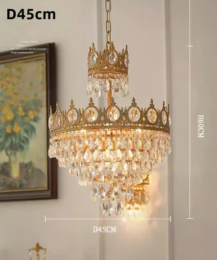 lustre en cristal moderne design élégant pour intérieur haut de gamme